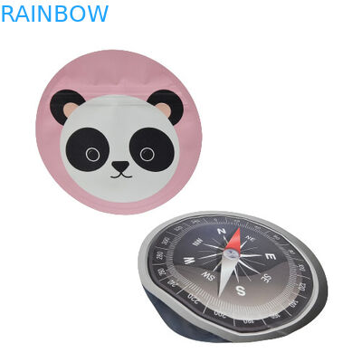 Sacchetto per imballaggio alimentare commestibile morbido al tatto 3,5 g Biscotto a forma speciale Fustellato Mylar Borse