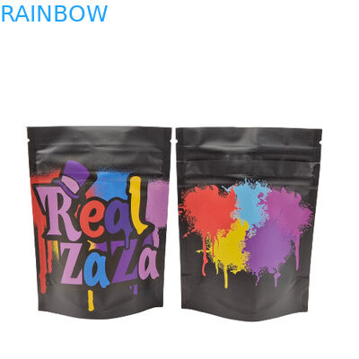 Borsa su misura della serratura dello zip del di alluminio di Mylar per l'imballaggio per alimenti commestibile