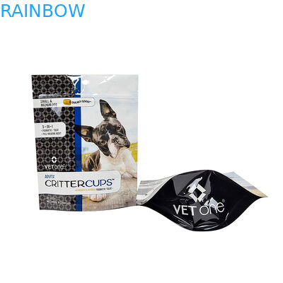 Borsa su misura della serratura dello zip del di alluminio di Mylar per l'imballaggio per alimenti commestibile