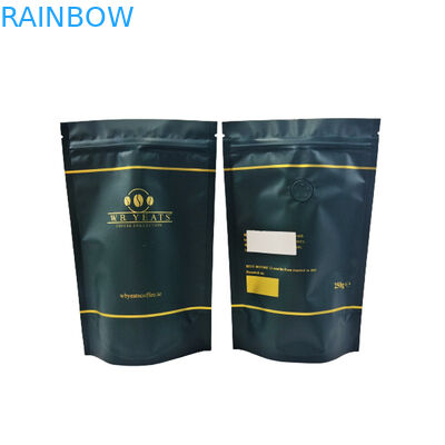 Prova a chiusura lampo glassata bianca d'imballaggio dell'odore della borsa del tè del caffè con il vostro logo