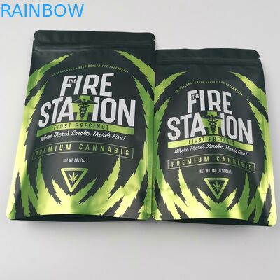 Incenso di erbe della stagnola di plastica che imballa il fiore della cannabis del sacchetto del supporto della borsa di Mylar su