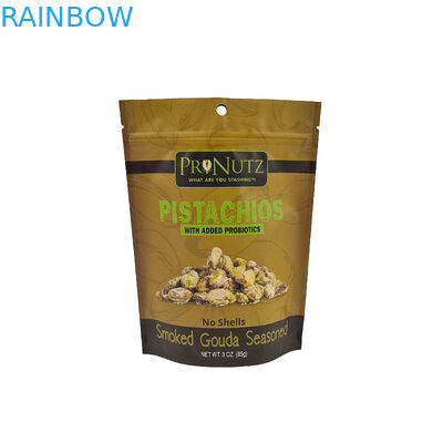 3.5g l'alimento Mylar insacca la chiusura lampo di plastica a prova d'umidità per i biscotti dolci del biscotto di Candy