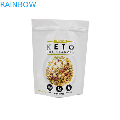 3.5g l'alimento Mylar insacca la chiusura lampo di plastica a prova d'umidità per i biscotti dolci del biscotto di Candy