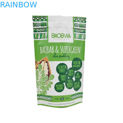 il biscotto commestibile Mylar di 14G 28G Candy insacca Matte Child Resistant Stand Up sigillato di plastica