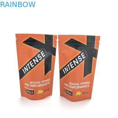 Mylar d'imballaggio di alluminio variopinto insacca 3.5g autosufficiente sta sui sacchetti della chiusura lampo