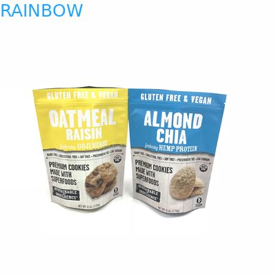 la prova dell'odore del sacchetto di plastica dell'alimento di 3.5g Candy CMYK sta sull'alluminio del sacchetto con la chiusura lampo