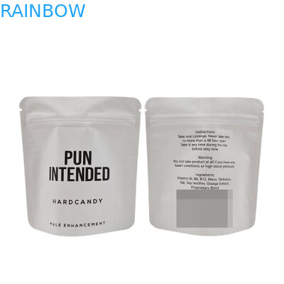 La borsa di Mylar del di alluminio sta sull'alimento d'imballaggio della prova dell'odore del sacchetto risigillabile