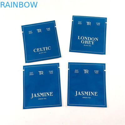 500Ppcs che imballa stampando le borse di Mylar per i sacchetti neri della saldatura a caldo del tè verde