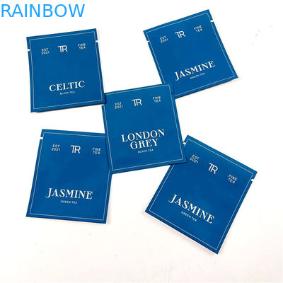 500Ppcs che imballa stampando le borse di Mylar per i sacchetti neri della saldatura a caldo del tè verde