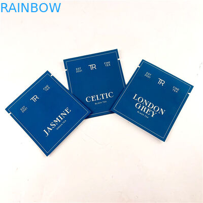 500Ppcs che imballa stampando le borse di Mylar per i sacchetti neri della saldatura a caldo del tè verde