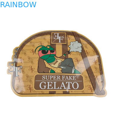 La forma stampata abitudine ha tagliato il Mylar insacca 1g 3.5g 7g 14g 28g per il biscotto commestibile Candy