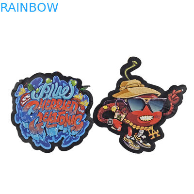 3.5g 7g 14g 28g Imballaggio in plastica a forma di spuntino tagliato a prova di bambino irregolare di progettazione personalizzata