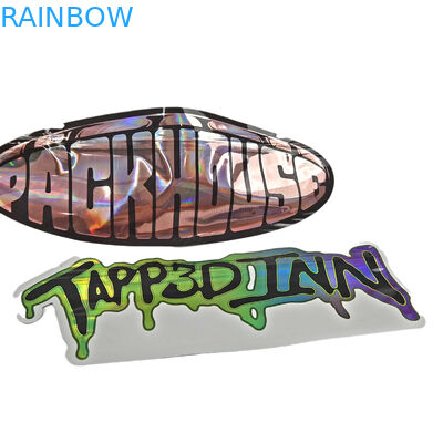 3.5g 7g 14g 28g Imballaggio in plastica a forma di spuntino tagliato a prova di bambino irregolare di progettazione personalizzata