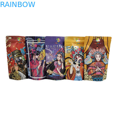 Stand Up Pouch Borse commestibili Sacchetti in Mylar per caffè/noci/snack a prova di odore di alluminio