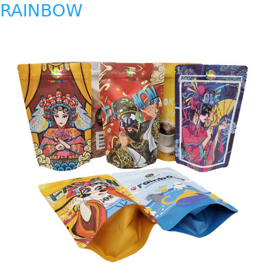 Imballaggio alimentare con cerniera commestibile 250g Coffee Bar Wrapper risigillabile Stand Up Pouch