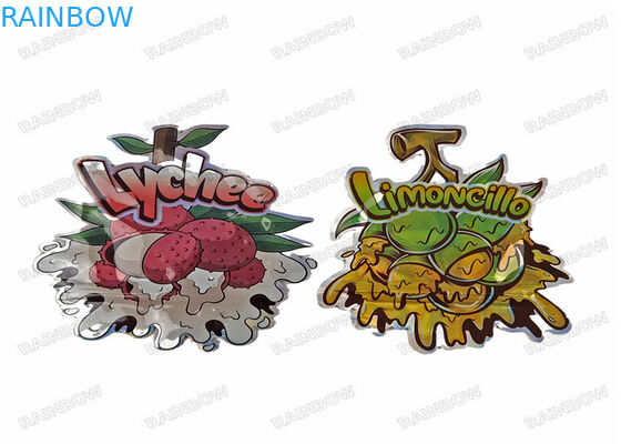 la borsa di Candy dell'alimento della prova dell'odore a forma di speciale di 3.5g 7g 14g 28g ha tagliato i sacchetti a stampo tagliente di Mylar