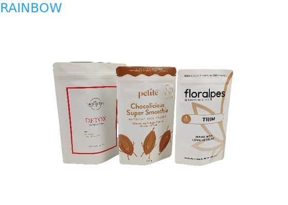 Supporto del di alluminio del tè sul sacchetto a chiusura lampo del di alluminio della prova dell'odore della borsa