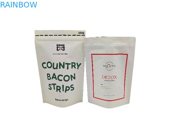 Supporto del di alluminio del tè sul sacchetto a chiusura lampo del di alluminio della prova dell'odore della borsa