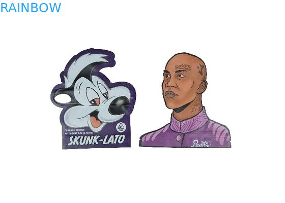 La serratura innocua per i bambini a forma di dello zip dello speciale insacca 3.5g risigillabile - sacchetti della prova dell'odore 28g