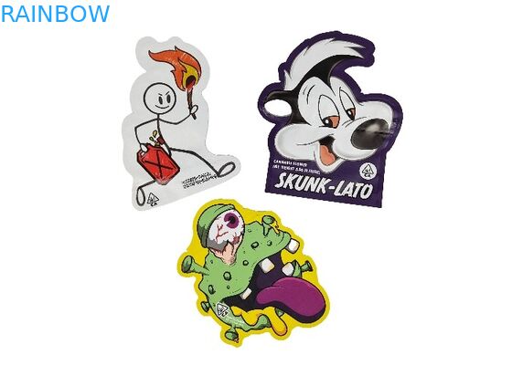 La serratura innocua per i bambini a forma di dello zip dello speciale insacca 3.5g risigillabile - sacchetti della prova dell'odore 28g