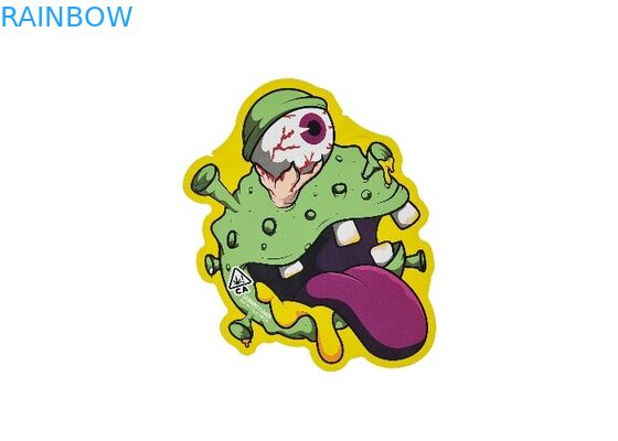 La prova 3.5g dell'odore di tocco morbido ha tagliato l'imballaggio a stampo tagliente commestibile dell'ologramma delle borse di Mylar