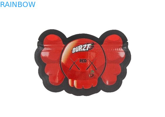 Borsa commestibile a chiusura lampo su ordinazione del sacchetto 0.125oz 1oz Mylar di Logo Printed Plastic Smell Proof