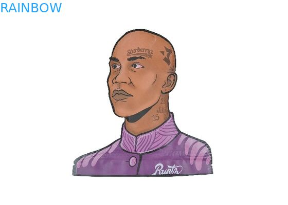 3.5g stampato su ordinazione ha tagliato la chiusura lampo a stampo tagliente di Matte Smell Proof Child Proof della borsa di Mylar