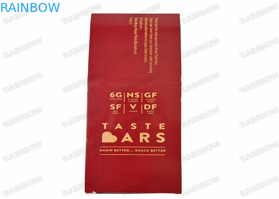 Stampa laterale di carta d'imballaggio Matte Shinny della scatola di presentazione del prodotto alimentare doppia