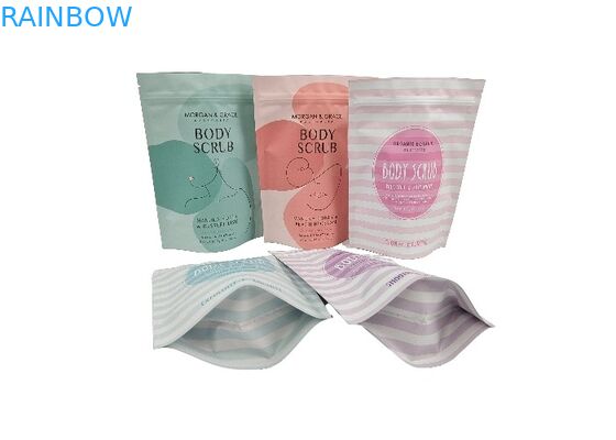 Stampa digitale Borsa stand up personalizzata Borsa di imballaggio impermeabile per la pulizia del corpo