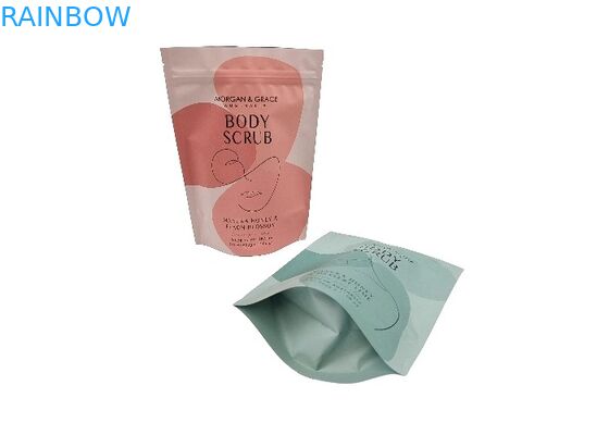Stampa digitale Borsa stand up personalizzata Borsa di imballaggio impermeabile per la pulizia del corpo
