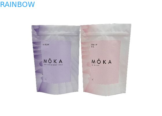 Stampa digitale Borsa stand up personalizzata Borsa di imballaggio impermeabile per la pulizia del corpo