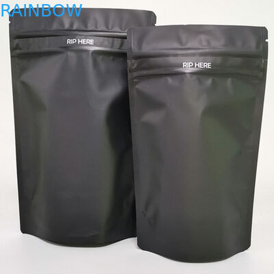 Borsa per stampa digitale 3.5G 1LB Soft Touch Borsa olografica alta barriera antiodori a prova di bambini Zipper Stand Up Bags