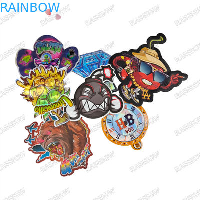 3.5g Sacchetti a taglio a stampaggio personalizzati Sacchetti a chiusura a prova di odore Sacchetti a chiusura a prova di bambino Sacchetti a chiusura a prova di bambino per biscotti Gomme imballaggio