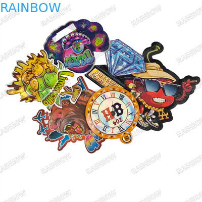 3.5g Sacchetti a taglio a stampaggio personalizzati Sacchetti a chiusura a prova di odore Sacchetti a chiusura a prova di bambino Sacchetti a chiusura a prova di bambino per biscotti Gomme imballaggio