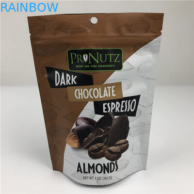 Prezzo all'ingrosso Stampa su misura Chiusura a cerniera Sacchetti di imballaggio alimentare essiccati Sacchetti di foglio a prova di umidità