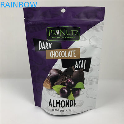 Prezzo all'ingrosso Stampa su misura Chiusura a cerniera Sacchetti di imballaggio alimentare essiccati Sacchetti di foglio a prova di umidità