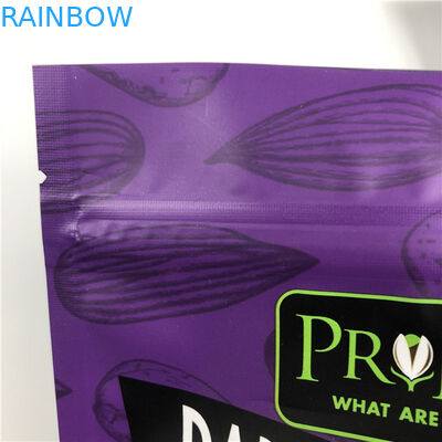 Prezzo all'ingrosso Stampa su misura Chiusura a cerniera Sacchetti di imballaggio alimentare essiccati Sacchetti di foglio a prova di umidità