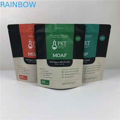 Borsa di imballaggio di fiori secchi con manico per snack stampati su misura Borse antiodore in foglio ologramma