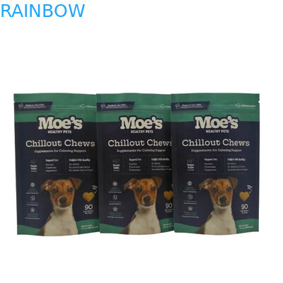 Sacchetto di pasto per animali da compagnia cibo commestibile resistente agli graffi sacchetti di imballaggio alimentare