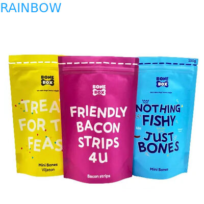 Sacchetto di pasto per animali da compagnia cibo commestibile resistente agli graffi sacchetti di imballaggio alimentare