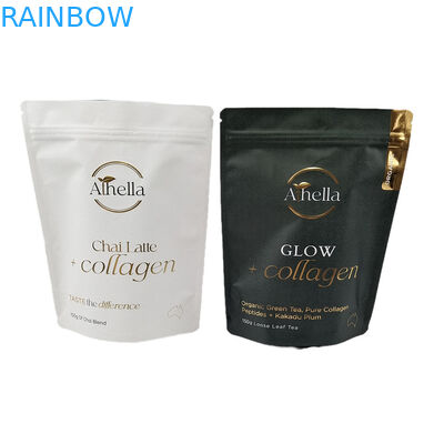 Personalizzazione di sacchetti di carta kraft a prova di umidità con stampaggio a caldo