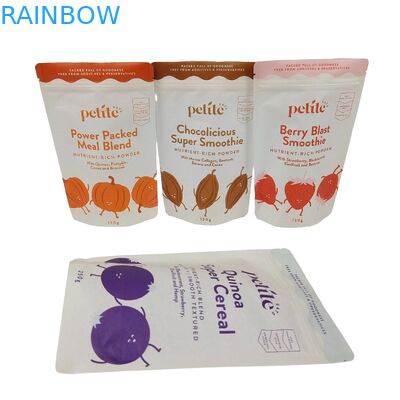 Biodegradabile Stand Up Bags con Ziplock Custom Logo stampato Doypack per il caffè e il tè confezionamento sacchetti alimentari