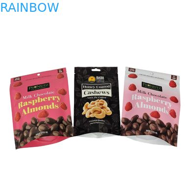 Borse di plastica ziplock stampate su misura per imballaggi in polvere