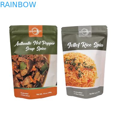 Cashew Nut Food Grade Zipper Bag Stand Up Aluminum Foil Plastic Bag Zipper Mylar Bag