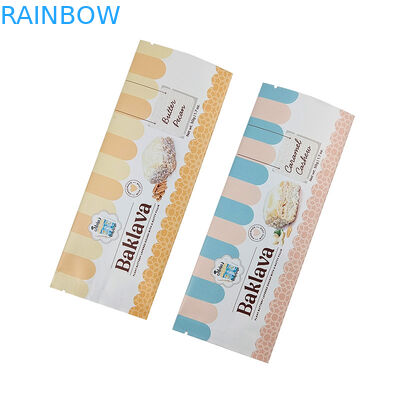 Ingrosso di qualità alimentare Custom stampato Flat Bag Bag Packaging Low MOQ Biodegradabile sacchetto di borsa