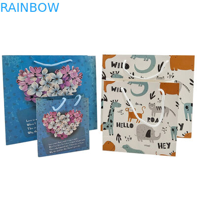 Personalizzazione imballaggio carta Kraft sacchetto di alta qualità biodegradabile sacchetto da shopping sacchetto di stoffa