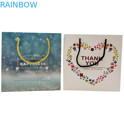 Borse di carta per la spesa personalizzate Logo stampato riciclabile biodegradabile marrone semplice imballaggio borsa di carta kraft con ha torto