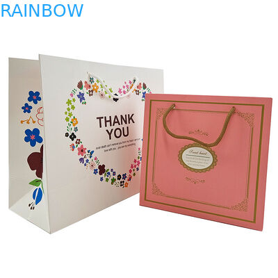 Tasse di carta marrone per imballaggio di tessuti personalizzati Tasse per la spesa alimentare