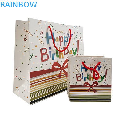 Marca di lusso Logo personalizzato Scarpe Boutique Imballaggio carta regalo Borsa da shopping per vestiti