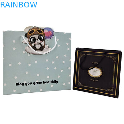 Corda di carta String Kraft Paper Bag Handle Corda di carta Accepta personalizzazione Colore confezionamento di carta contorta